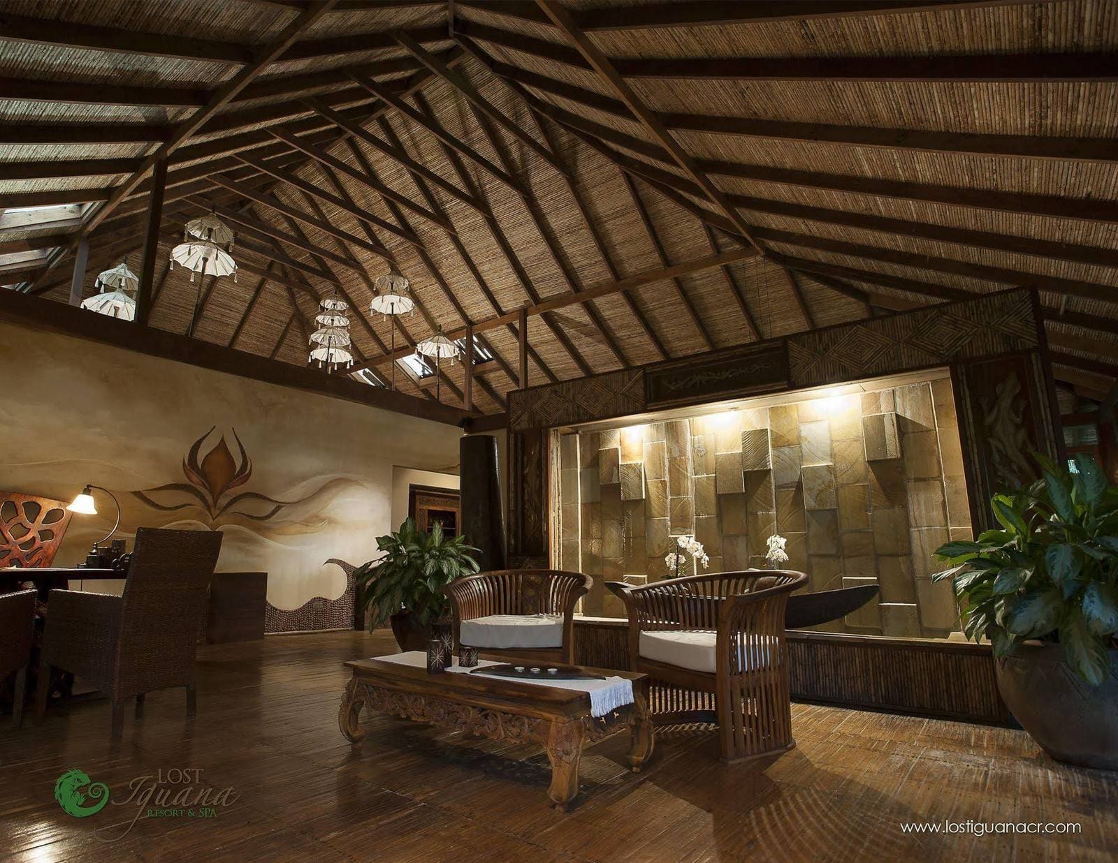 Spa reception